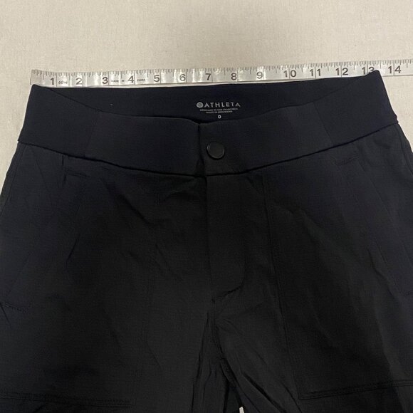 Athleta Trekkie Joggers 2.0 Black‎ Size 0 - Picture 12 of 12